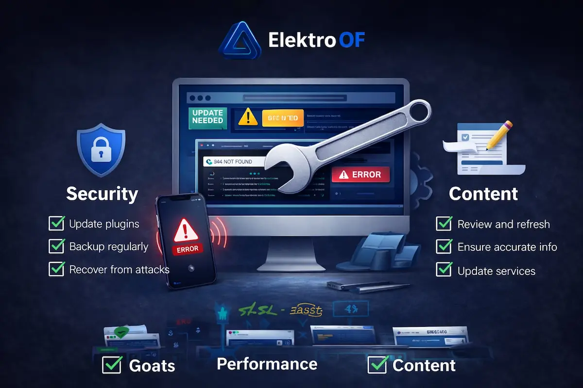 What every business owner should know about website maintenance