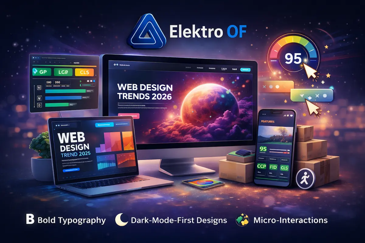 Web design trends 2026