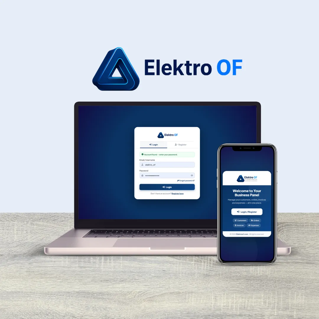 Elektro OF — Custom Management Software Platform