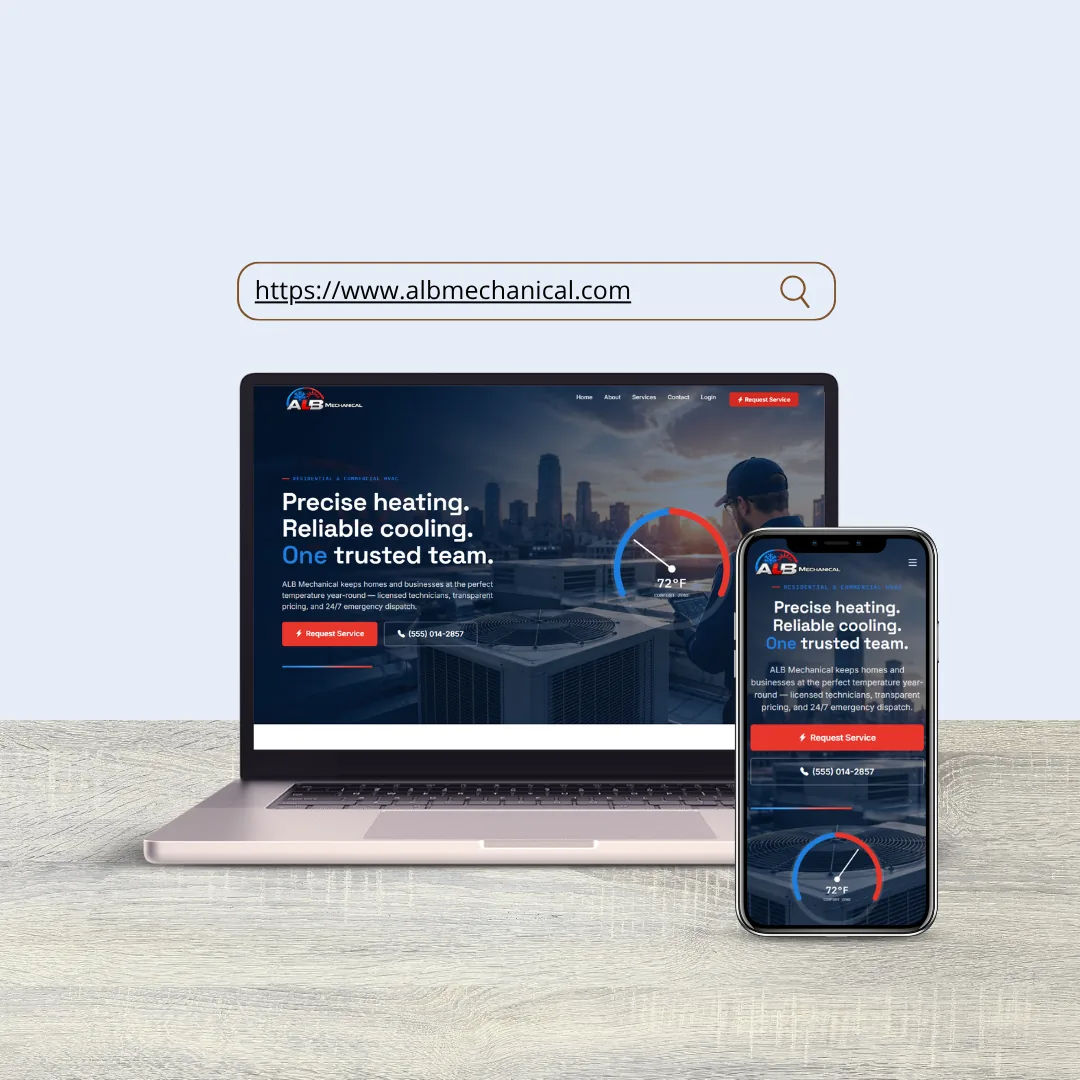 ALB Mechanical — mechanical and technical services business website