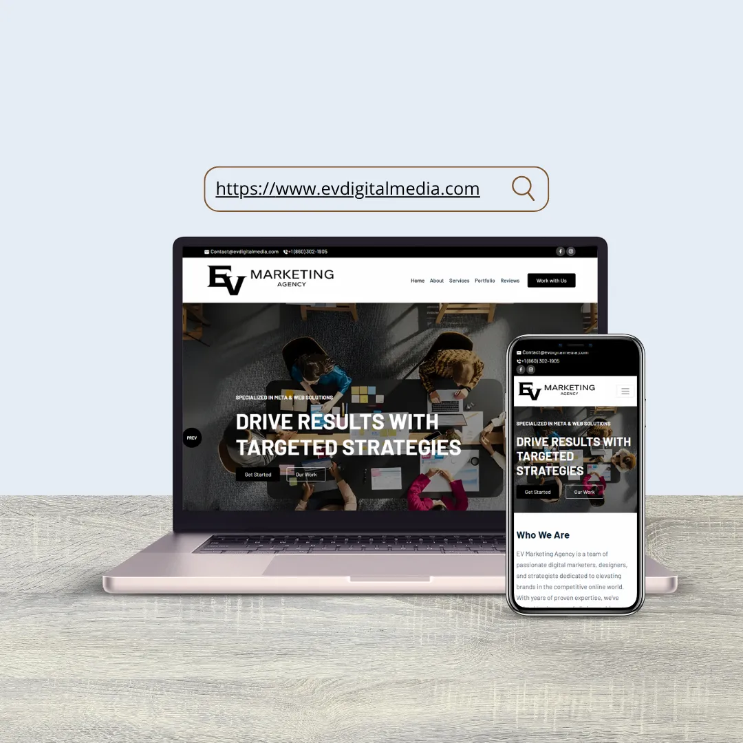 EV Marketing Agency — Digital Marketing Agency website