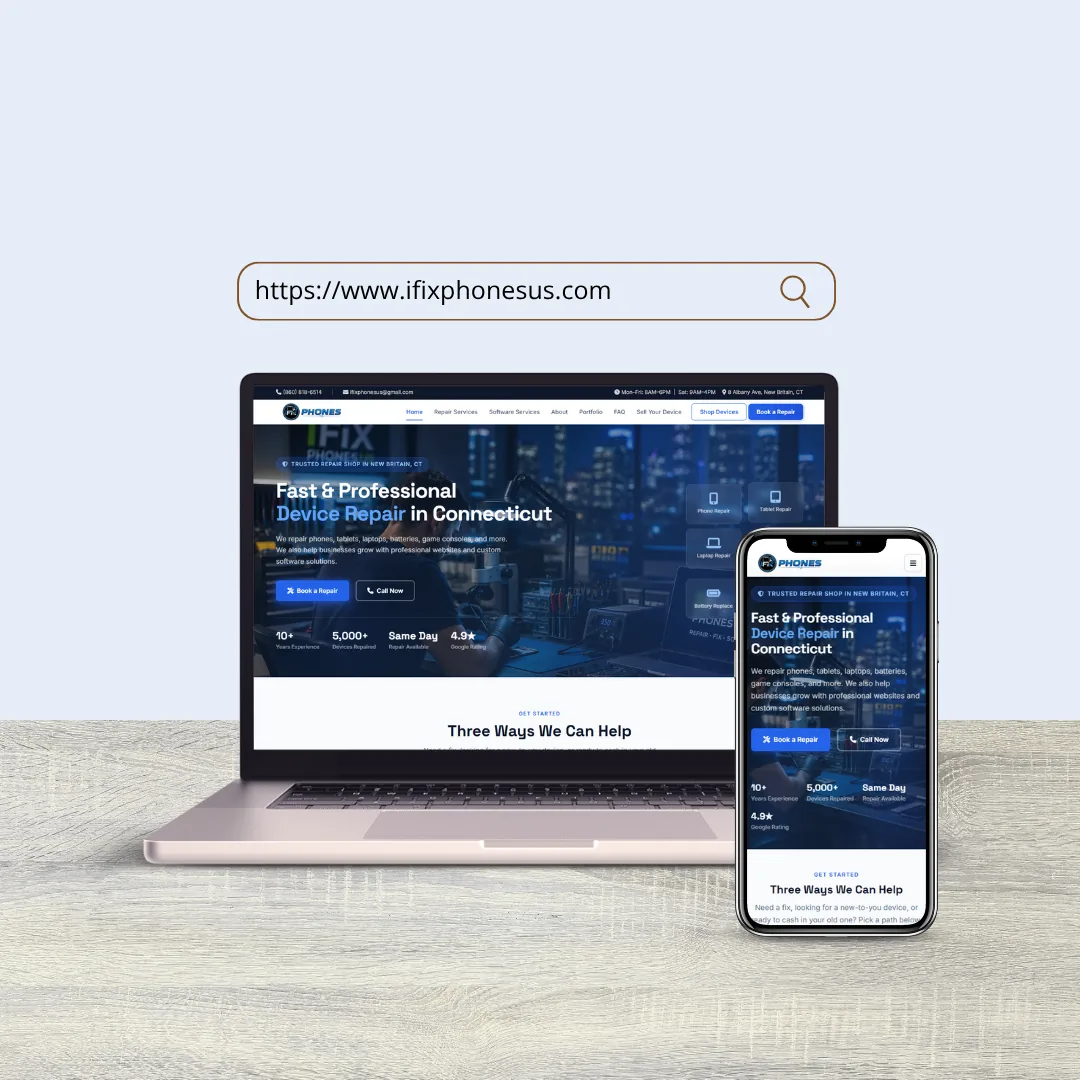 iFix Phones US — device repair, sales and trade-in marketplace
