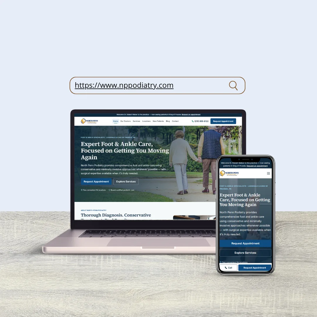 North Penn Podiatry — podiatry clinic website US