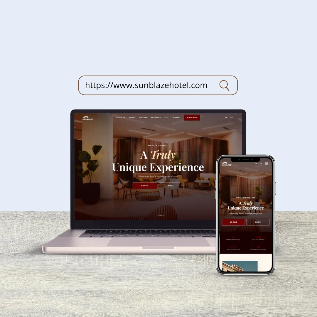 SunBlaze Hotel — faqe hoteli dhe turizmi