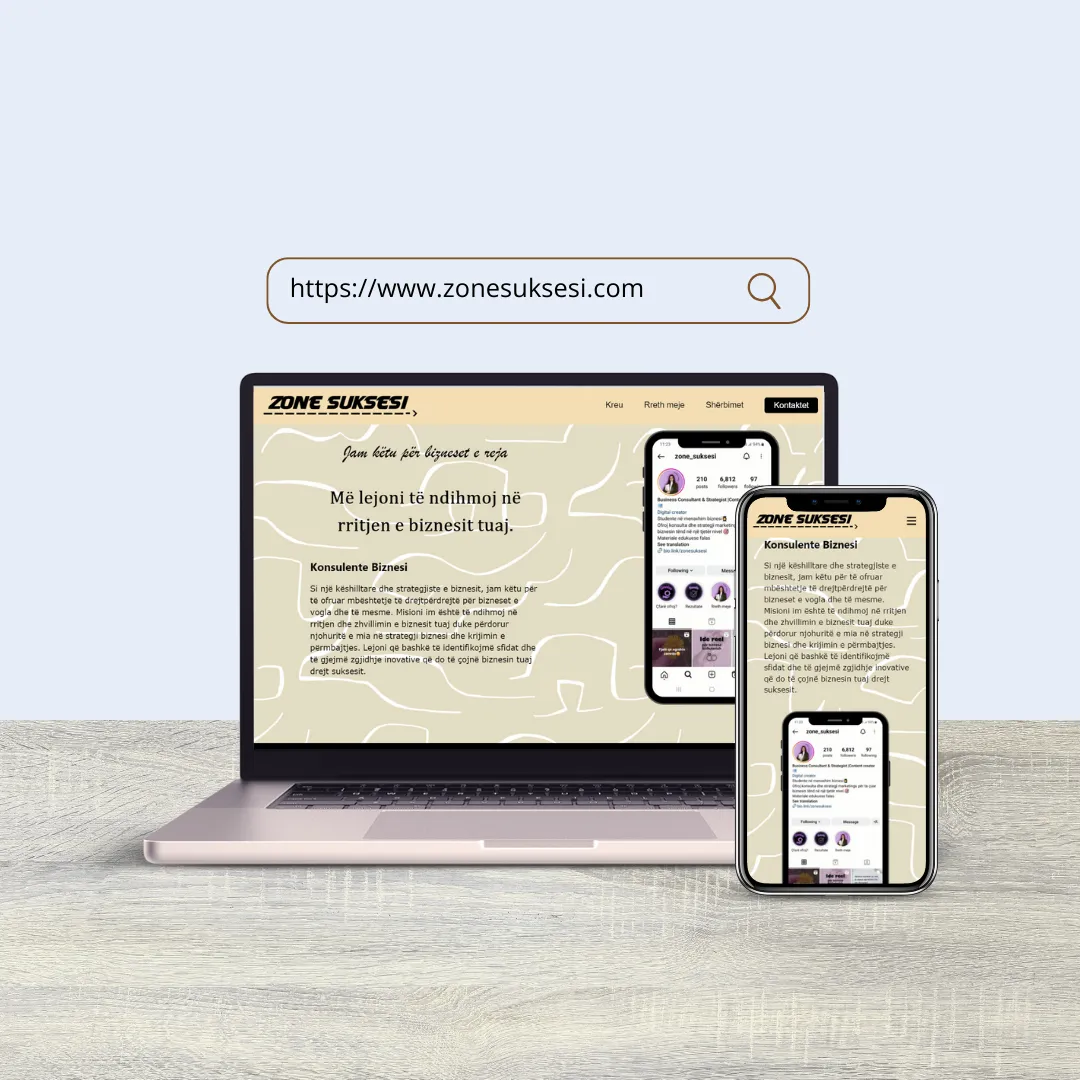Zone Suksesi — business consultant personal website